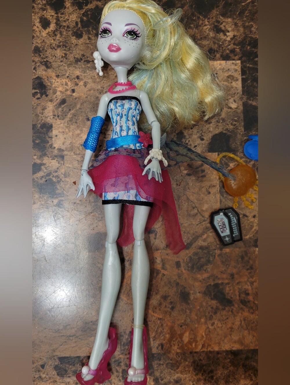 G1 monster high Lagoona Blue Dot Dead Gorgeous